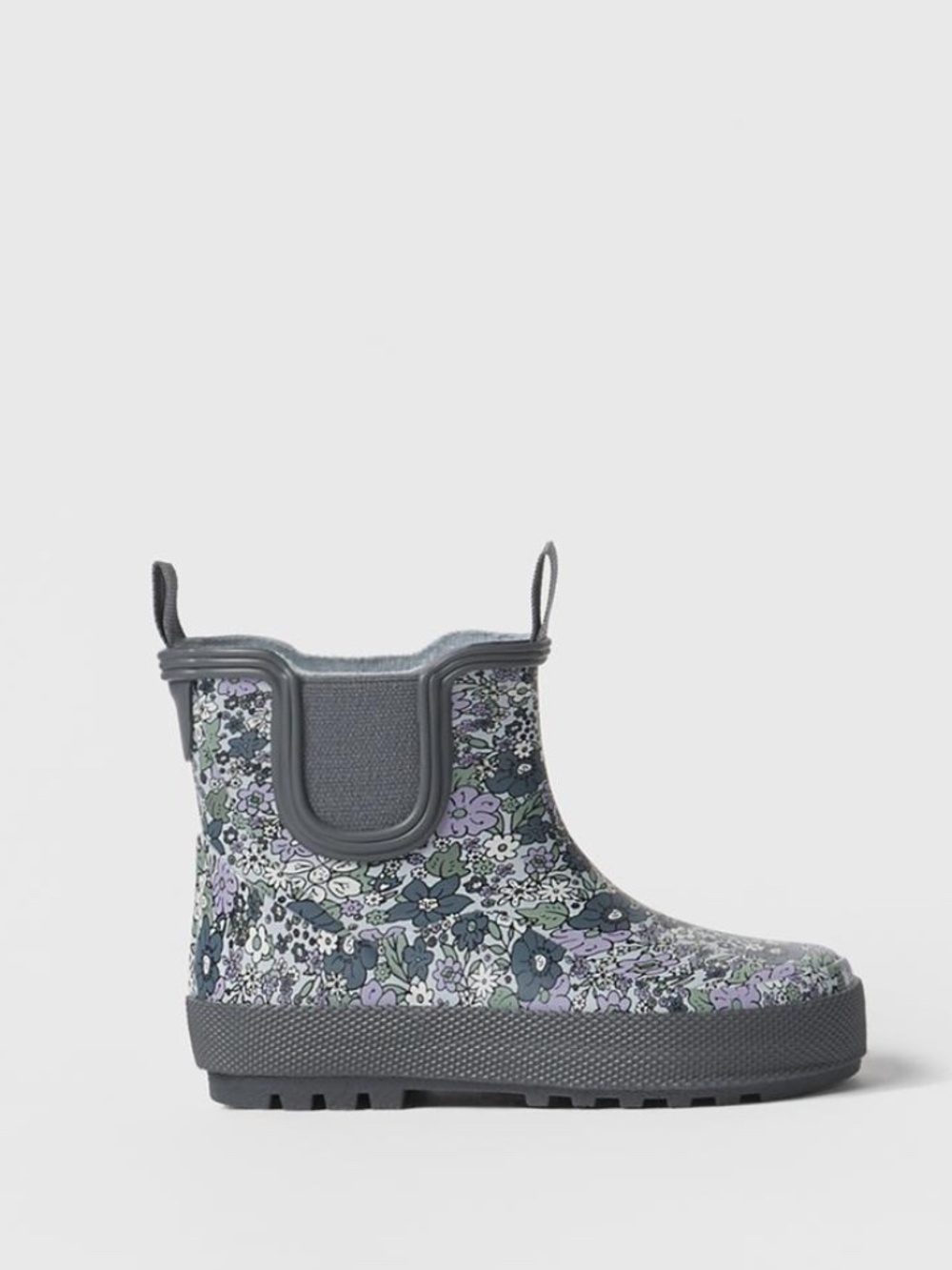 ZARA Toddler Rain Boot Floral Print 8